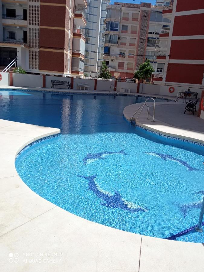Apartamento Casa Bamboo Torre Del Mar Exterior foto